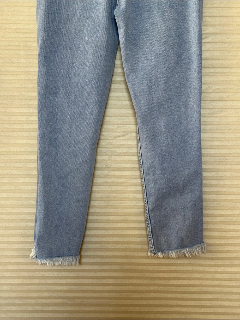 Justice Light Wash Ripped Skinny Jeans size 14 child